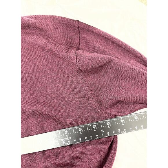 Men's Hart Schaffner Marx Extra Fine Merino Wool V-Neck Sweater Size XL - Picture 9 of 11